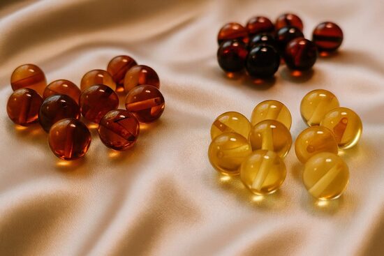 Amber beads for jewelry making