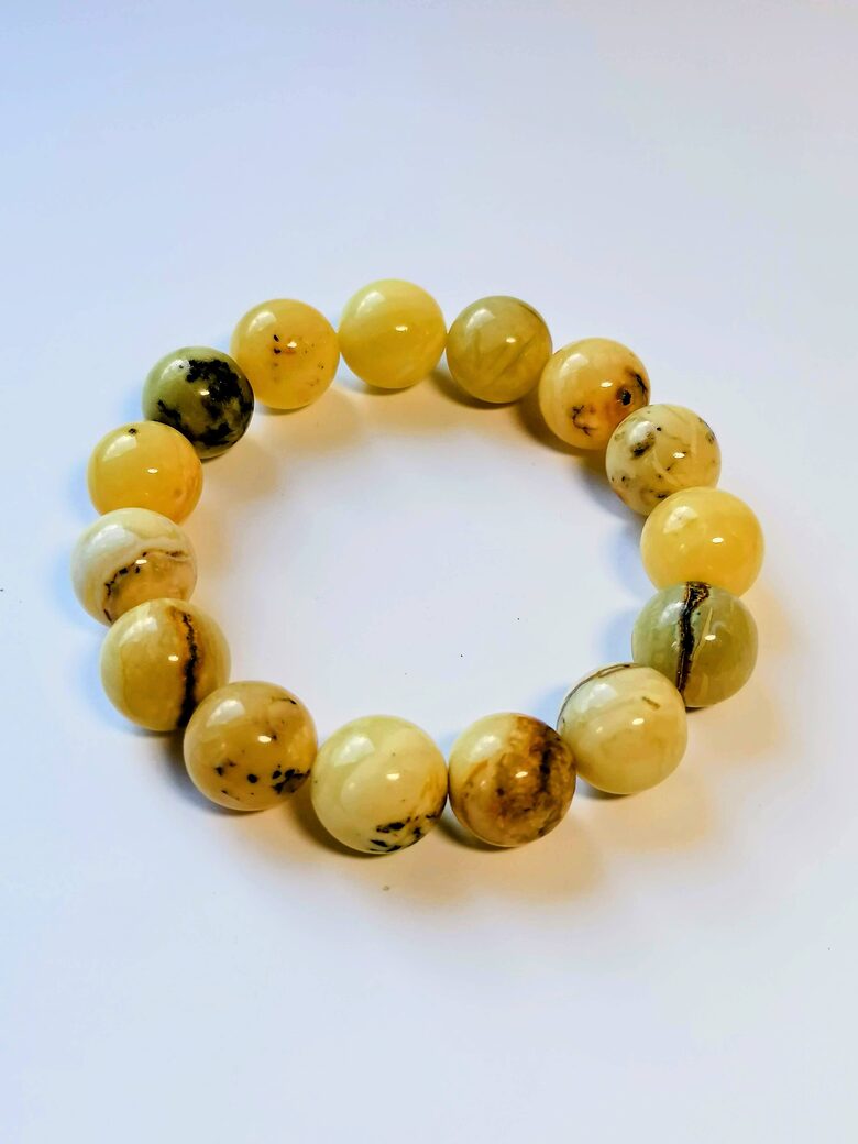 Matinio Baltijos gintaro karoliukų apyrankė