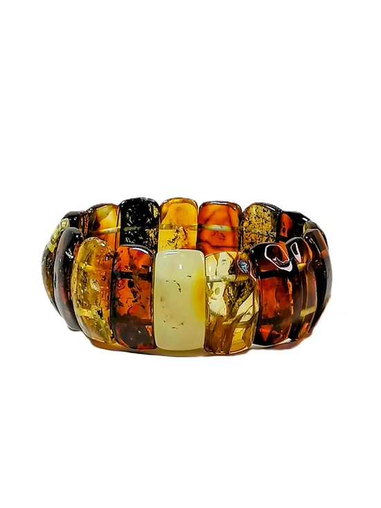 Masyvi natūralaus Baltijos gintaro apyrankė